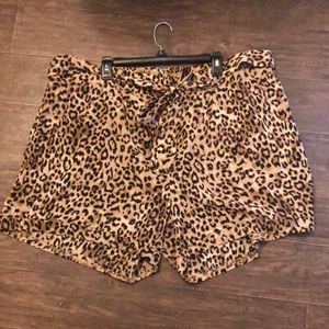 NWT Torrid Animal Print Shorts